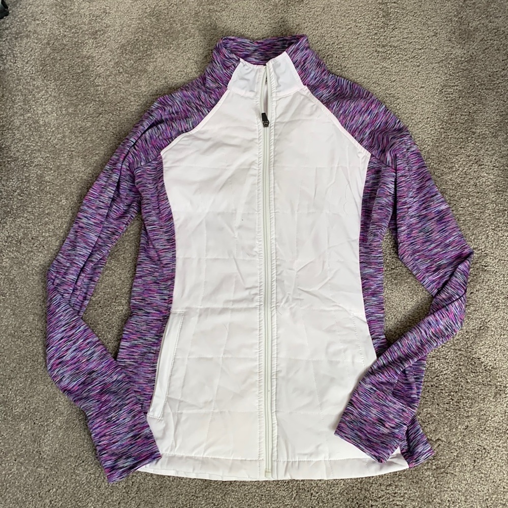 Soybu athleisure jacket. Sz small. New. Lightweight lined & thumbholes & pockets